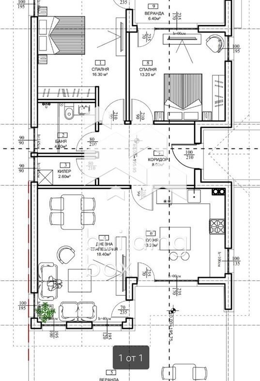 Едноетажна къща - с. Ягодово - 0