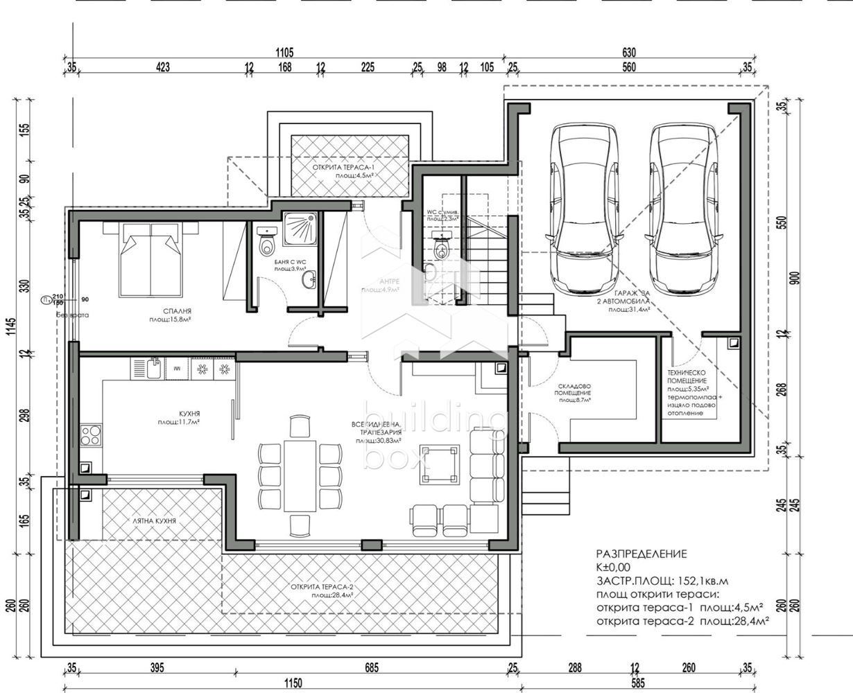Двуетажна къща между гр. Сливница и с. Алдомировци - 0