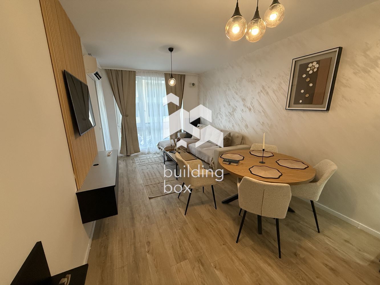 Светъл двустаен апартамент в най-предпочитаната част на Малинова долина - 0