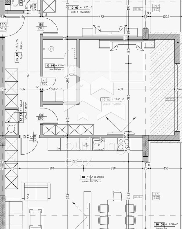 Тристаен апартамент в малка бутикова сграда - кв. Христо Смирненски - 0