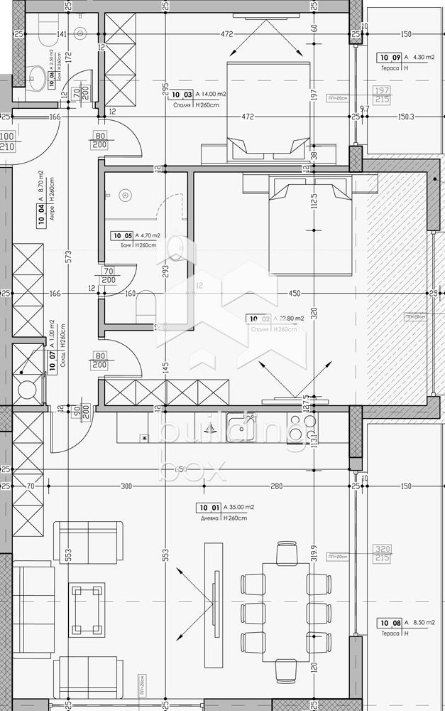 Тристаен апартамент в малка бутикова сграда – кв. Христо Смирненски