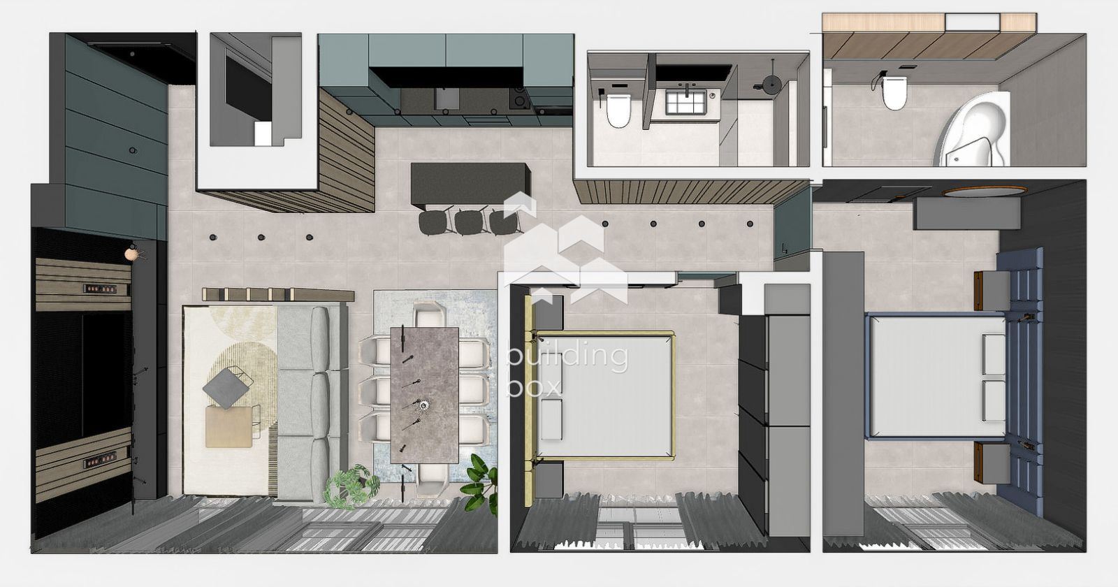 3-ст Апартамент в Луксозен к-с Варна ВЮ - 0