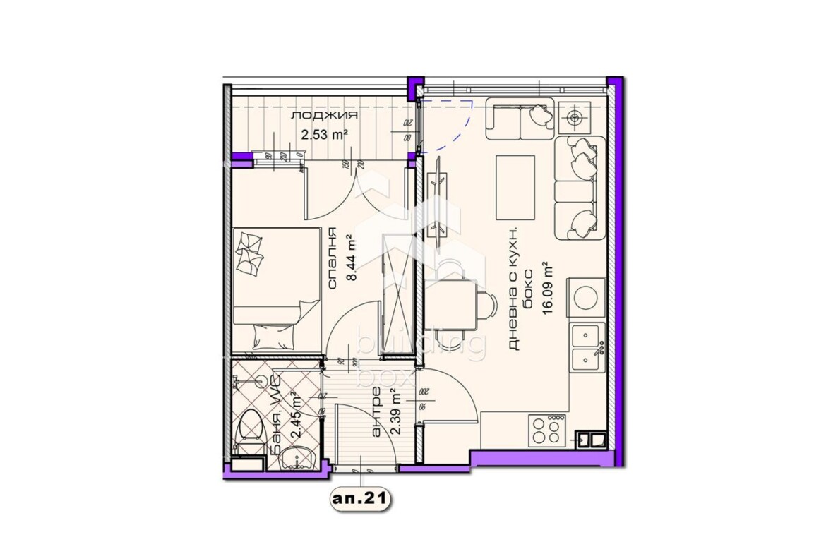 2-стаен - Шумен, Добруджански - 0