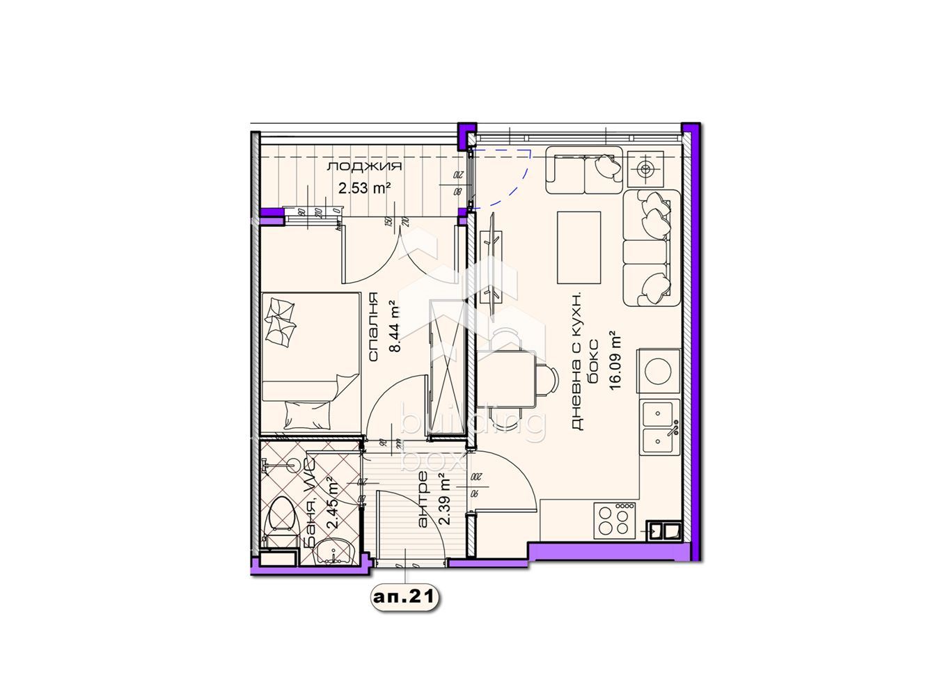 2-стаен - Шумен, Добруджански - 0