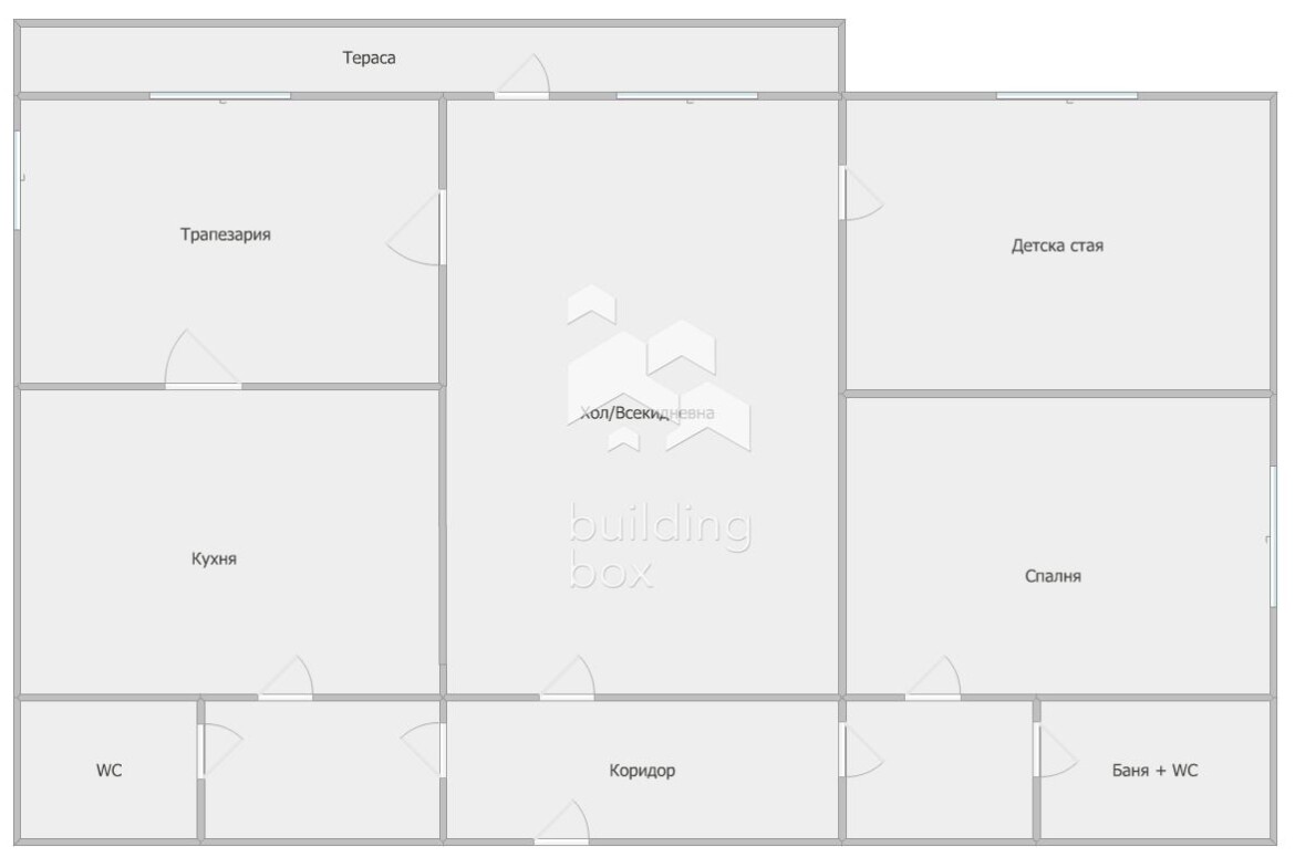 Тристаен апартамент в ж.к. Изток - 0