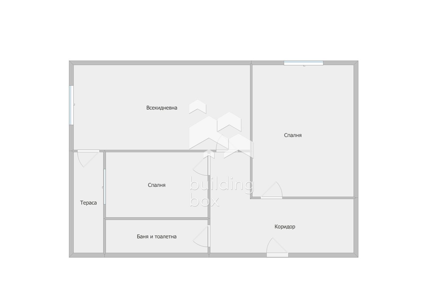 Тристаен апартамент в Кършияка - 0