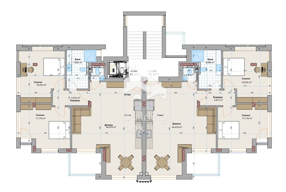 Тристаен апартамент - с. Панчарево - 0