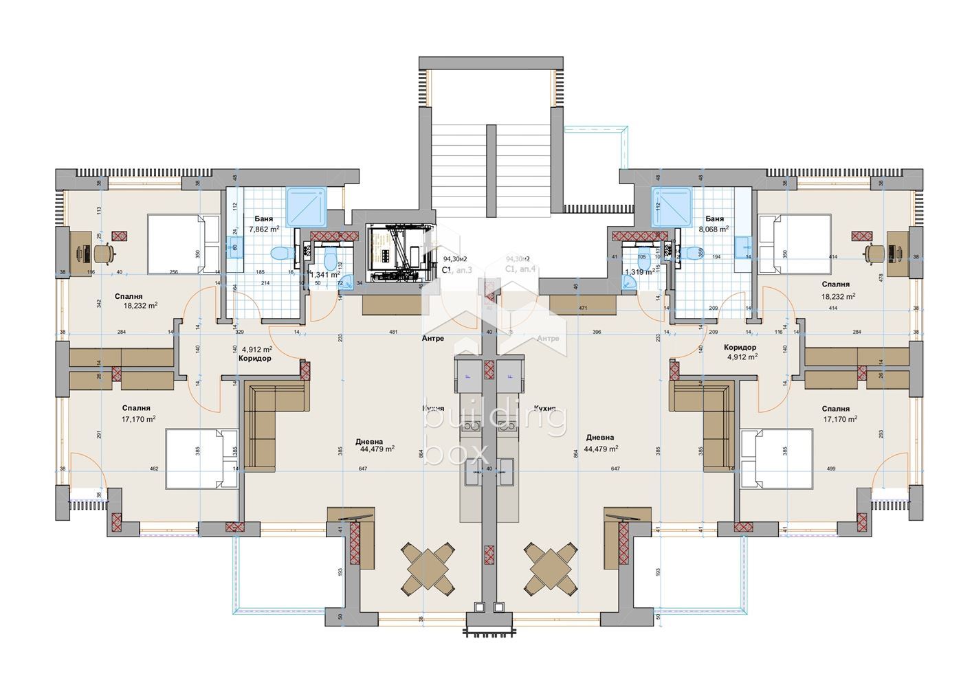 Тристаен апартамент - с. Панчарево - 0