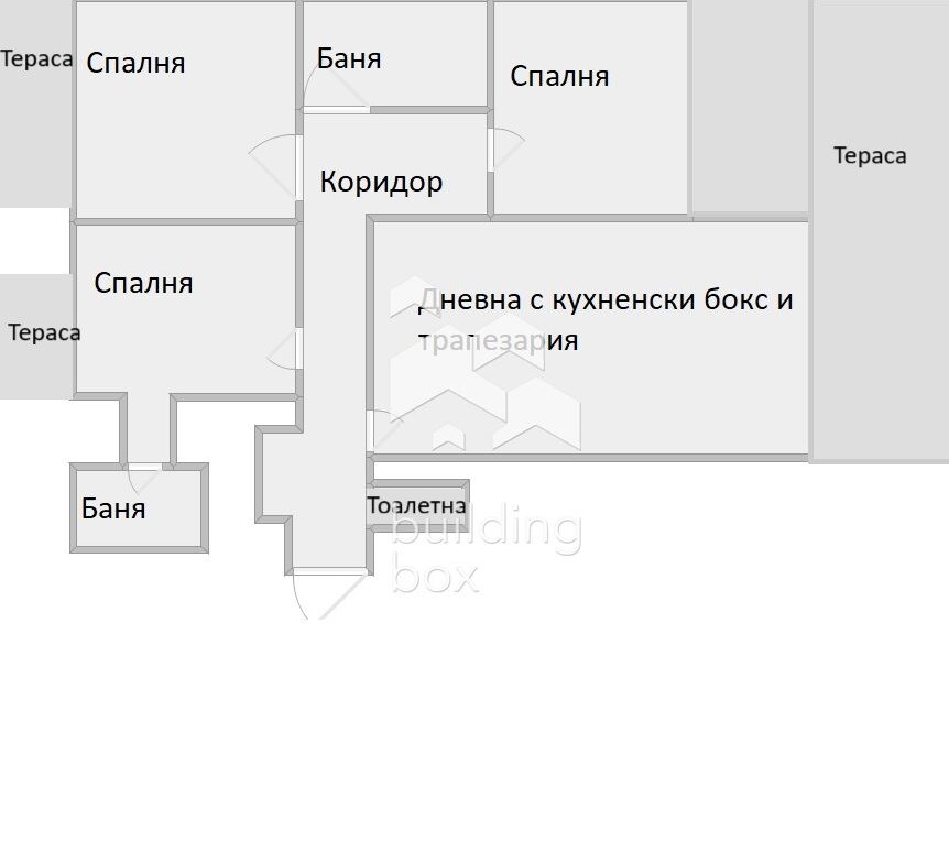 Четиристаен апартамент - ж.к. Бояна - 0