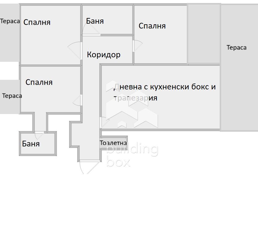 Четиристаен апартамент - ж.к. Бояна - 0
