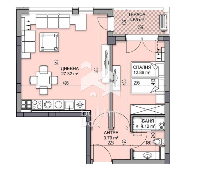 Двустаен апартамент в нов и луксозен комплекс - кв. "Гагарин" - 0