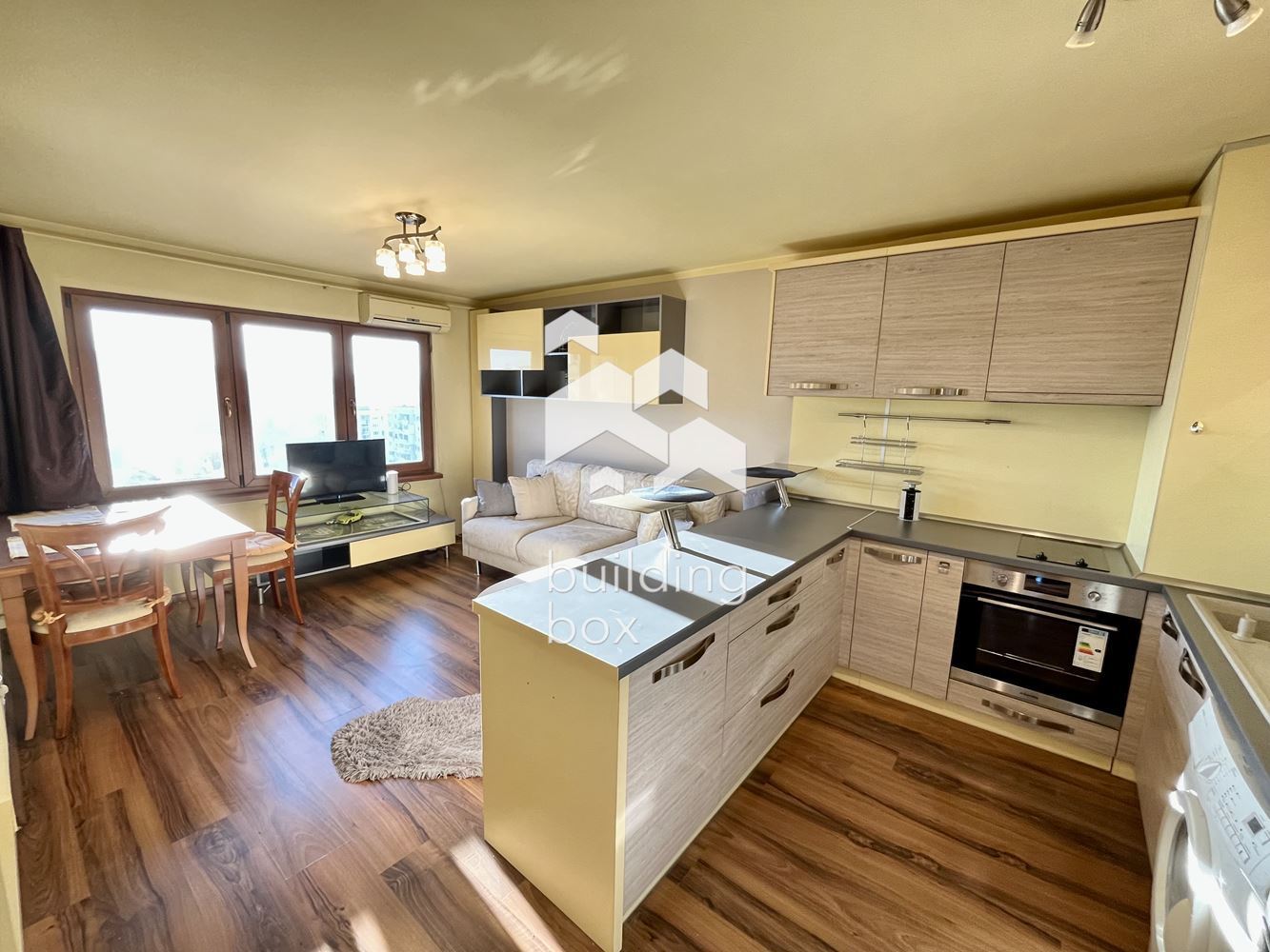 Уютен двустаен апартамент с гледка към Витоша