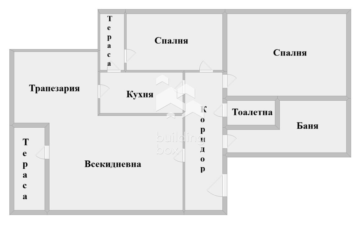 Обзаведен тристаен апартамент - кв. "Тракия" - 0