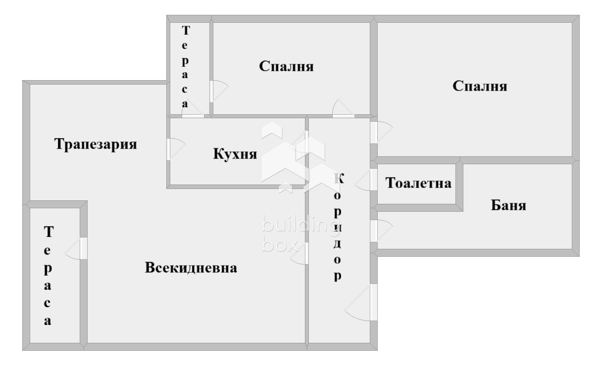 Обзаведен тристаен апартамент - кв. "Тракия" - 0