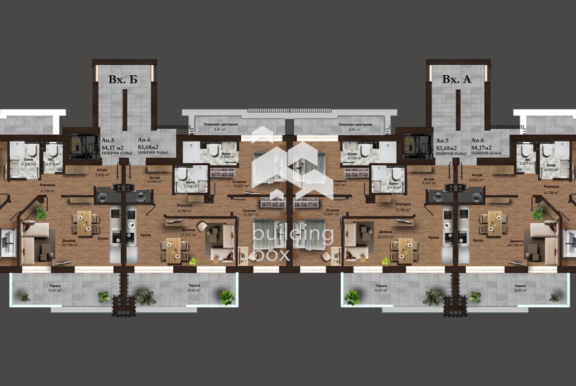 Тристаен апартамент - район "Панчарево" - 0