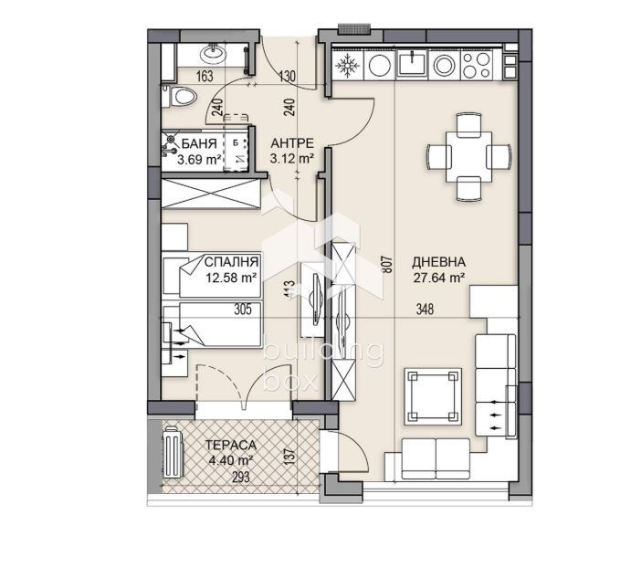 Двустаен апартамент в нов и луксозен комплекс - кв. Гагарин - 0