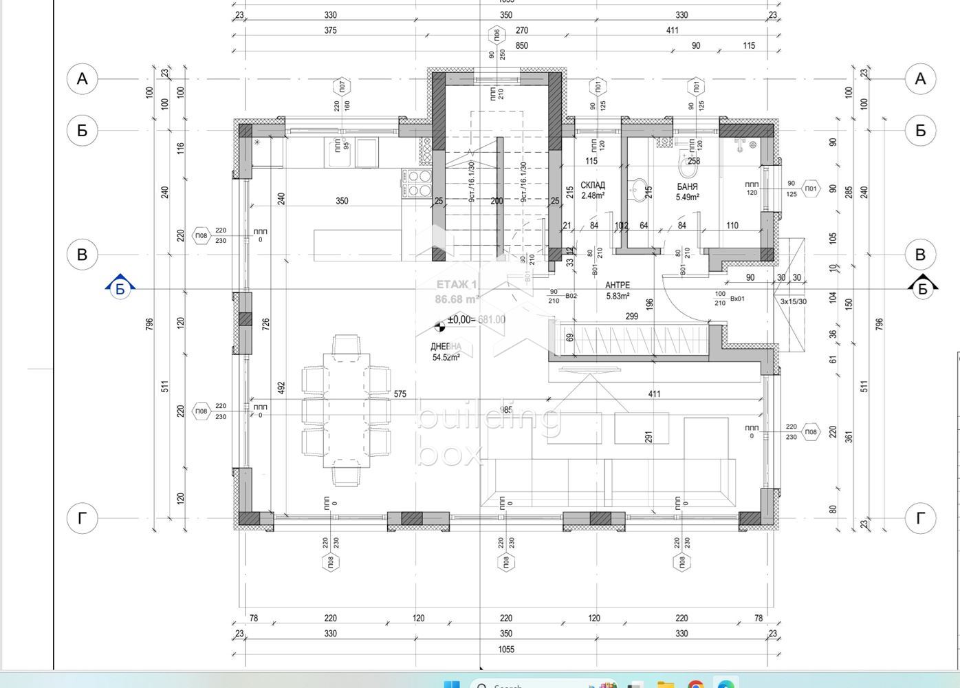 Пред АКТ 16! Схема на плащане 10 на 90! Подово отопление в цената! Паркоместа в цената! - 0