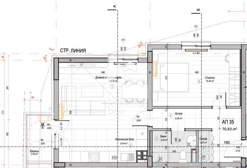 Двустаен апартамент - район Слатина - 0
