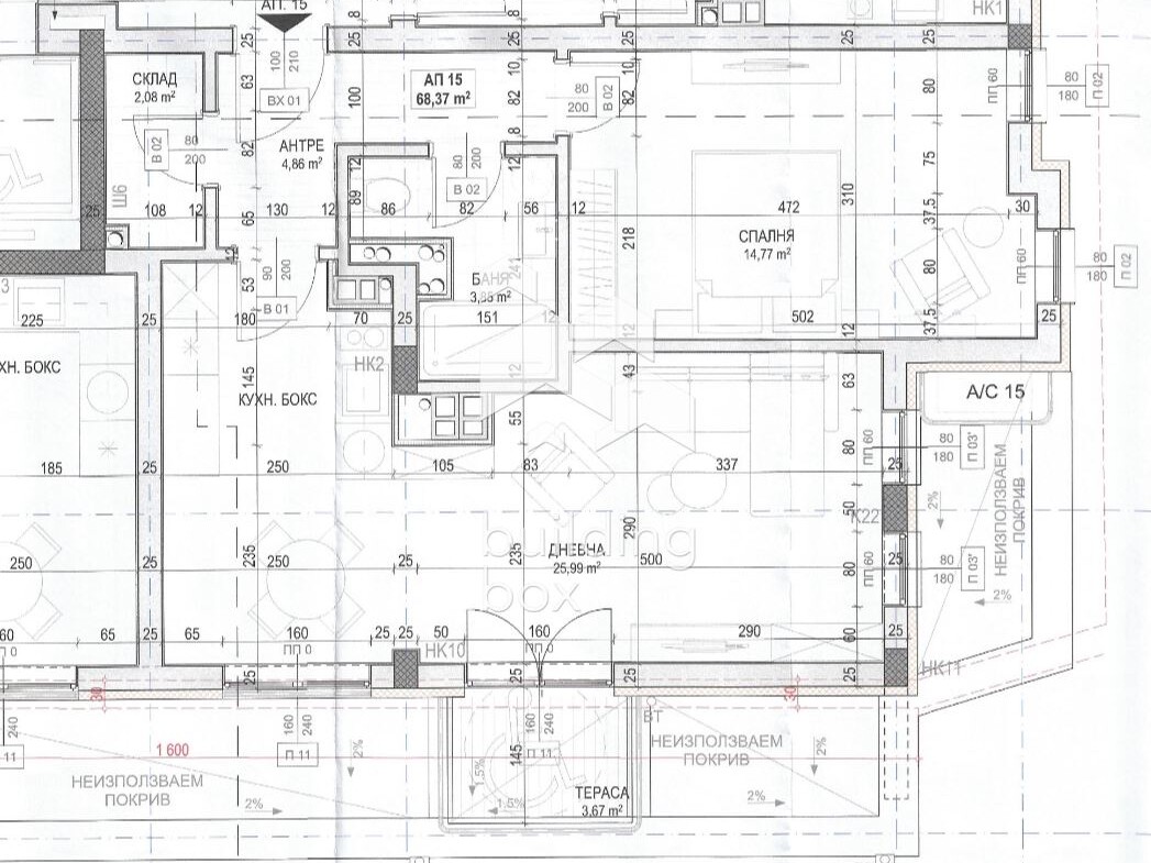 Двустаен апартамент в Сухата река - 0