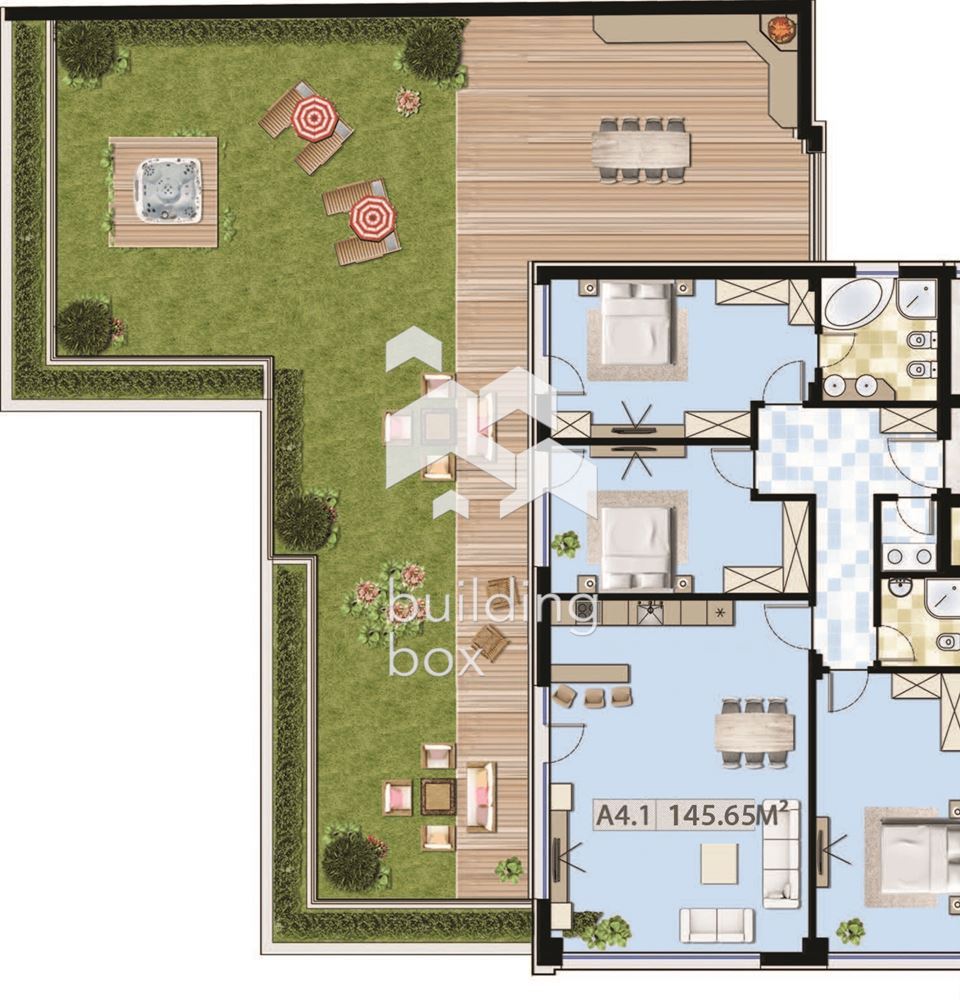 Четиристаен имот - комлекс "HILL SIDE" - 0