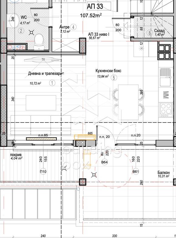 Мезонет - район Слатина - 0