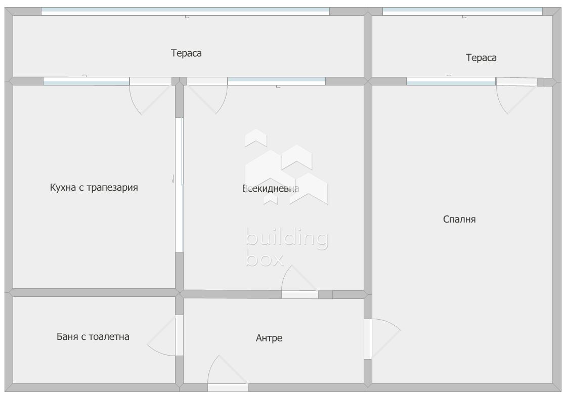 Двустаен южен апартамент в Сухата Река - 0