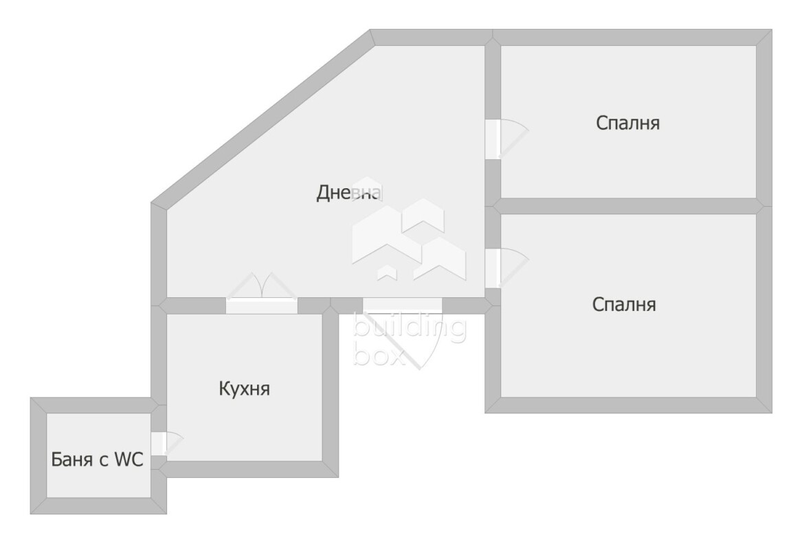 Обзаведен тристаен апартамент с гараж в р-н Централен - 0