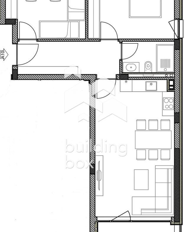 Тристаен апартамент в бутикова сграда - 0