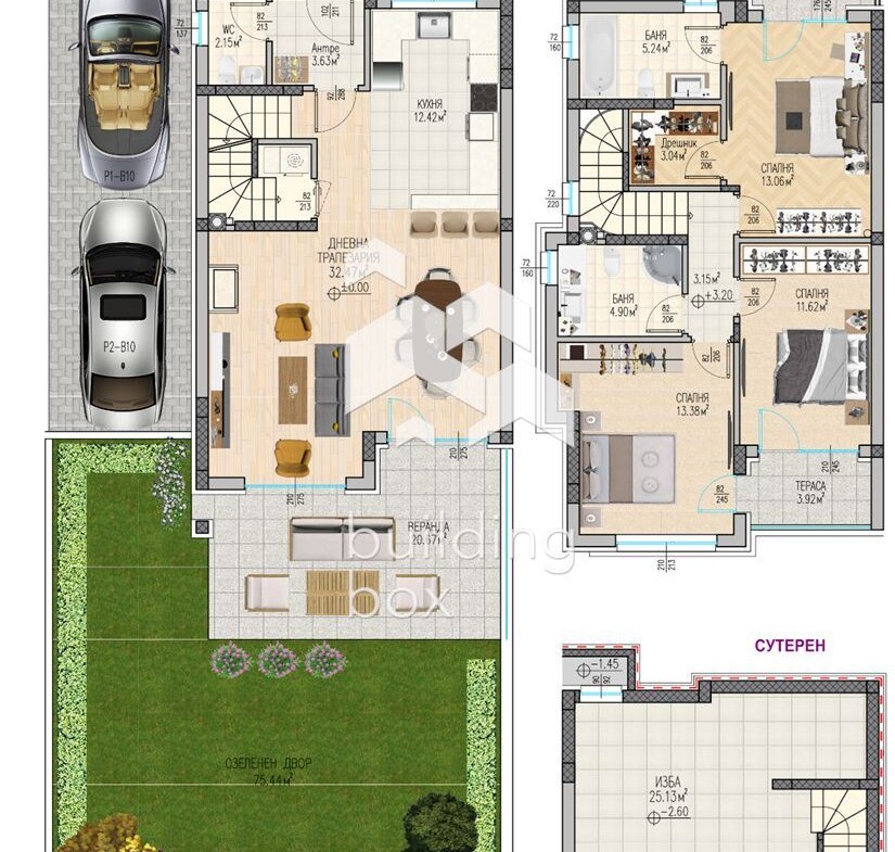 Градска къща в кв. Остромила на цената на апартамент с 3 спални - 0