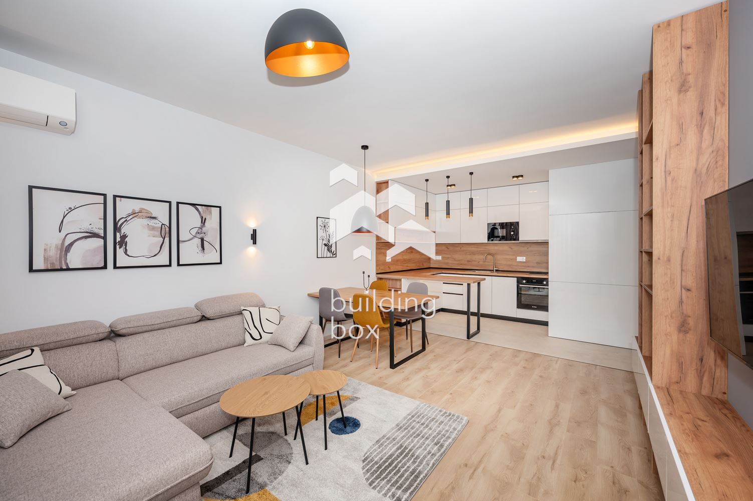 Двустаен обзаведен апартамент под наем – кв. Младежки хълм