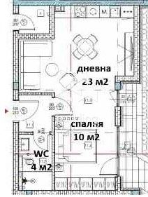 Двустаен апартамент - 0