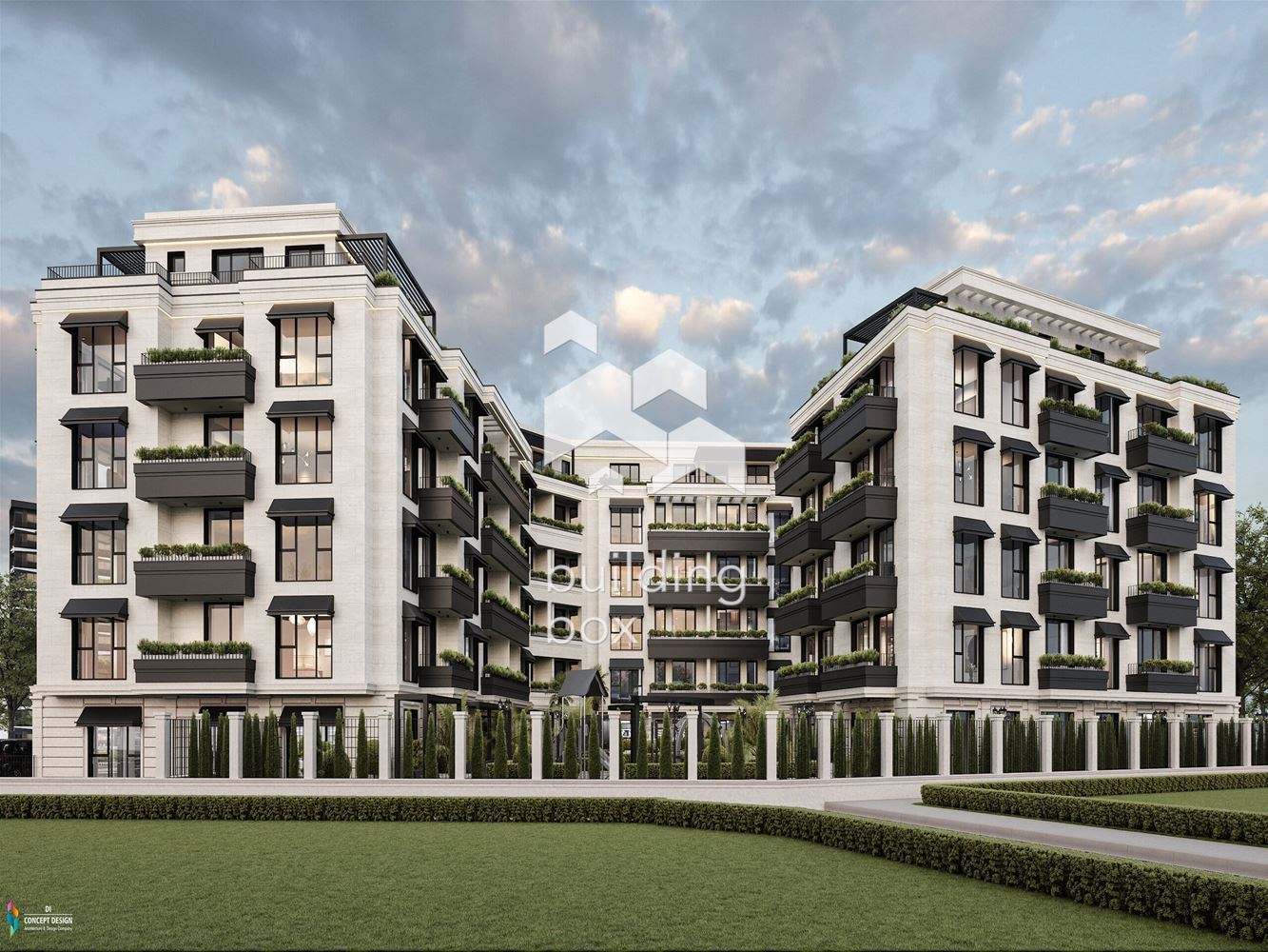 Двустаен апартамент в луксозна сграда