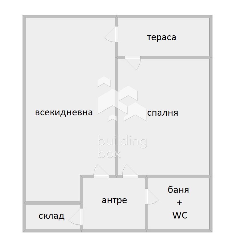 Двустаен апартамент в Азалия Парк. - 0