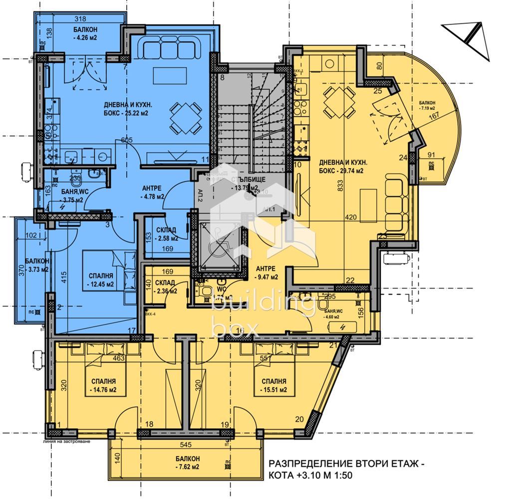 Тристаен апартамент - Люлин Център - 0
