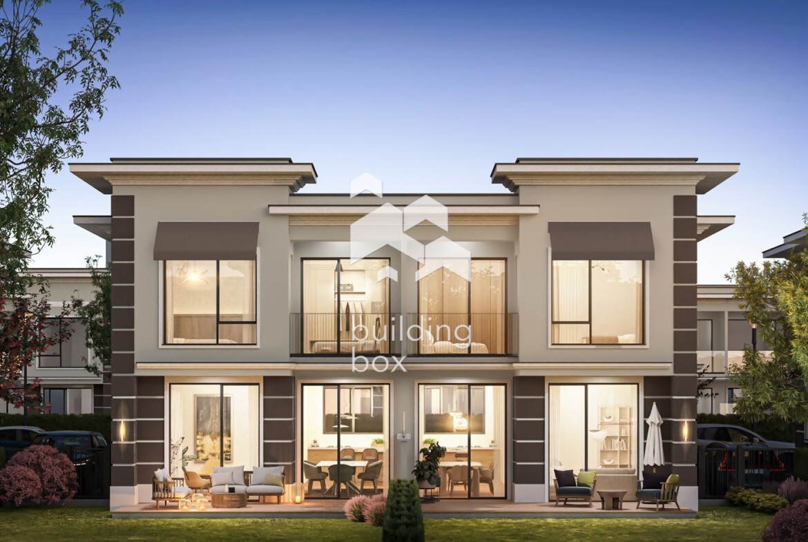 Градска къща с 3 спални в затворен комплекс тип "Town House" - 0