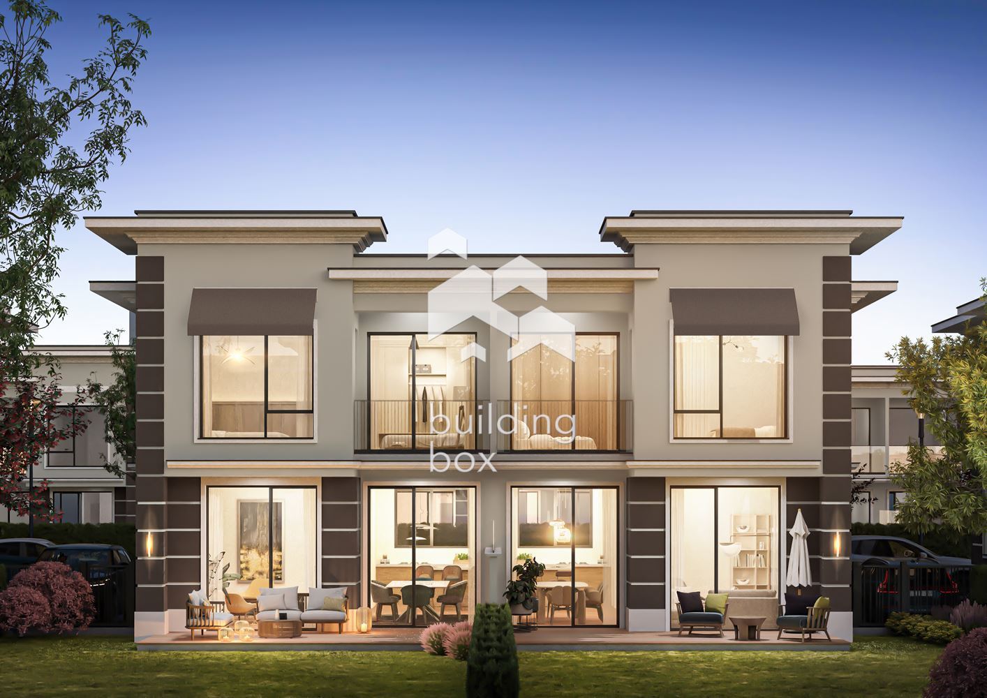 Градска къща с 3 спални в затворен комплекс тип "Town House" - 0