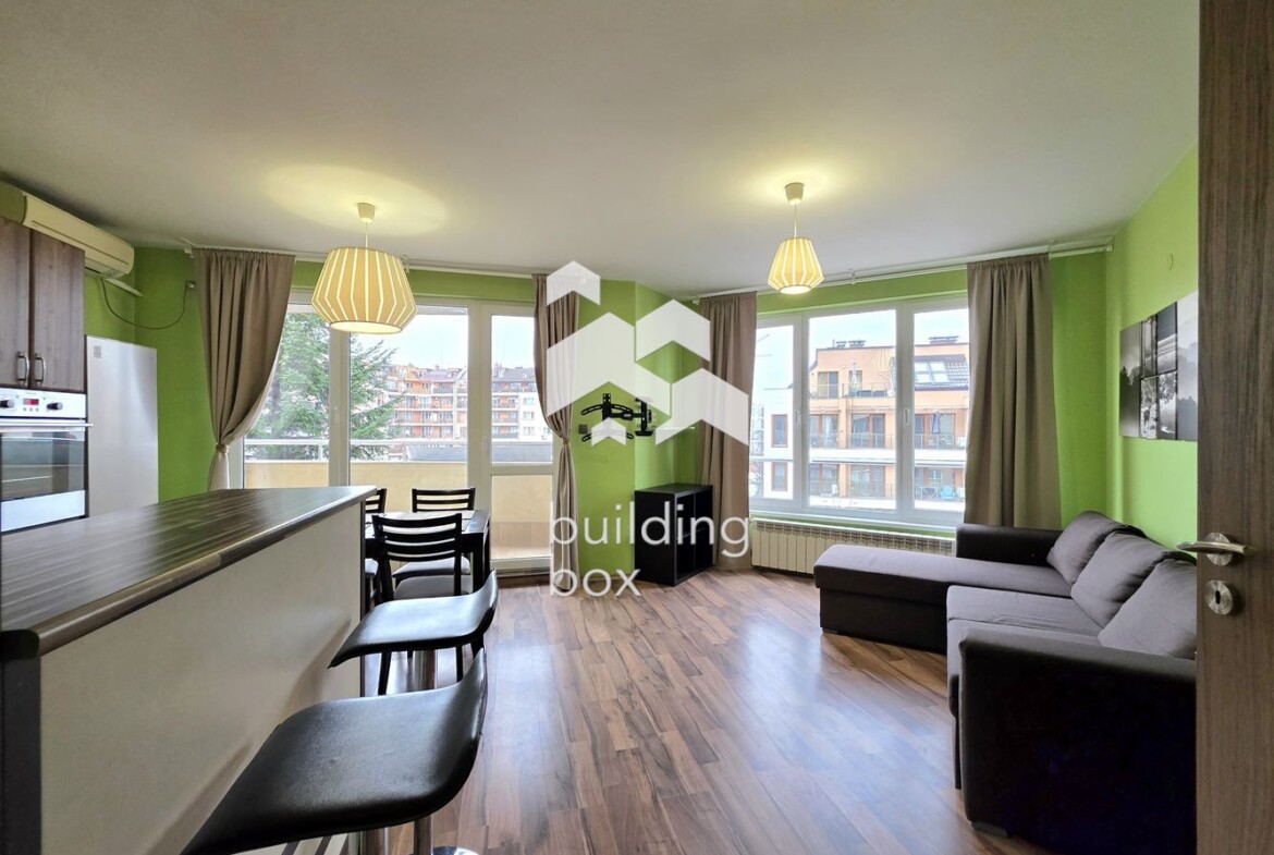 Обзаведен двустаен апартамент - кв. Витоша - 0