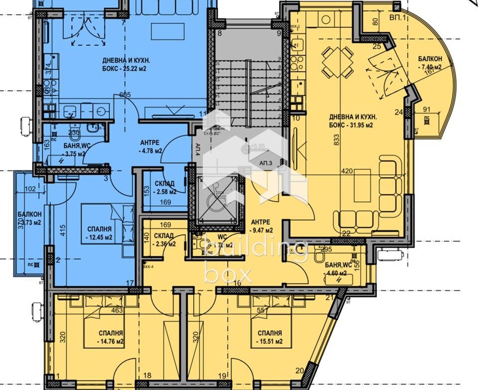 Тристаен апартамент - Люлин Център - 0