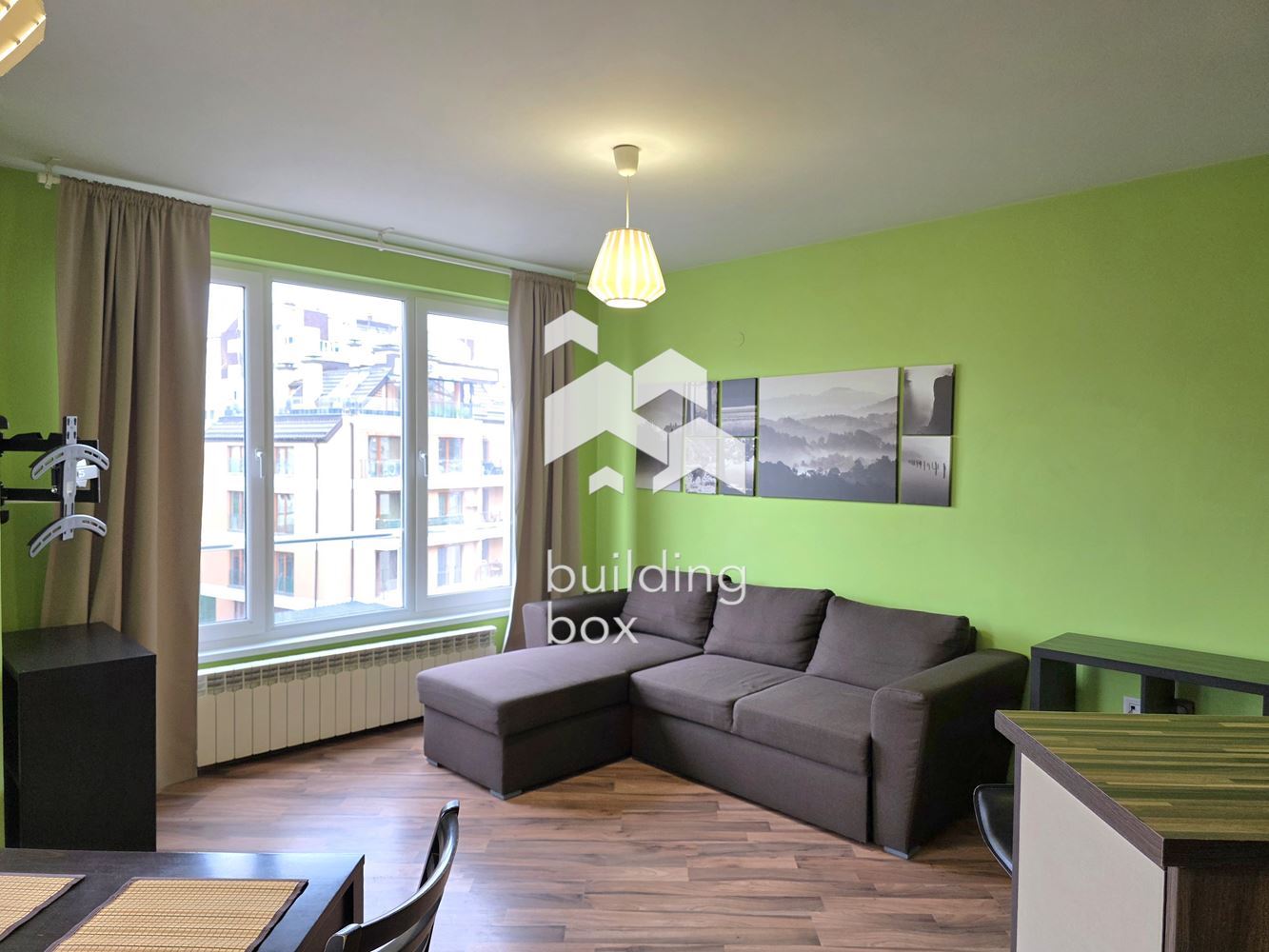 Обзаведен двустаен апартамент - кв. Витоша - 0