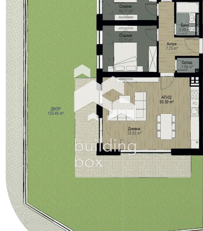 Тристаен апартамент - ж.к. Витоша - 0