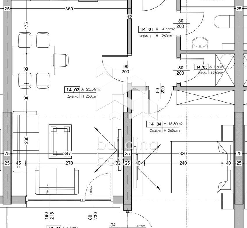 Двустаен апартамент с АКТ14 - кв. "Марица Север" - 0