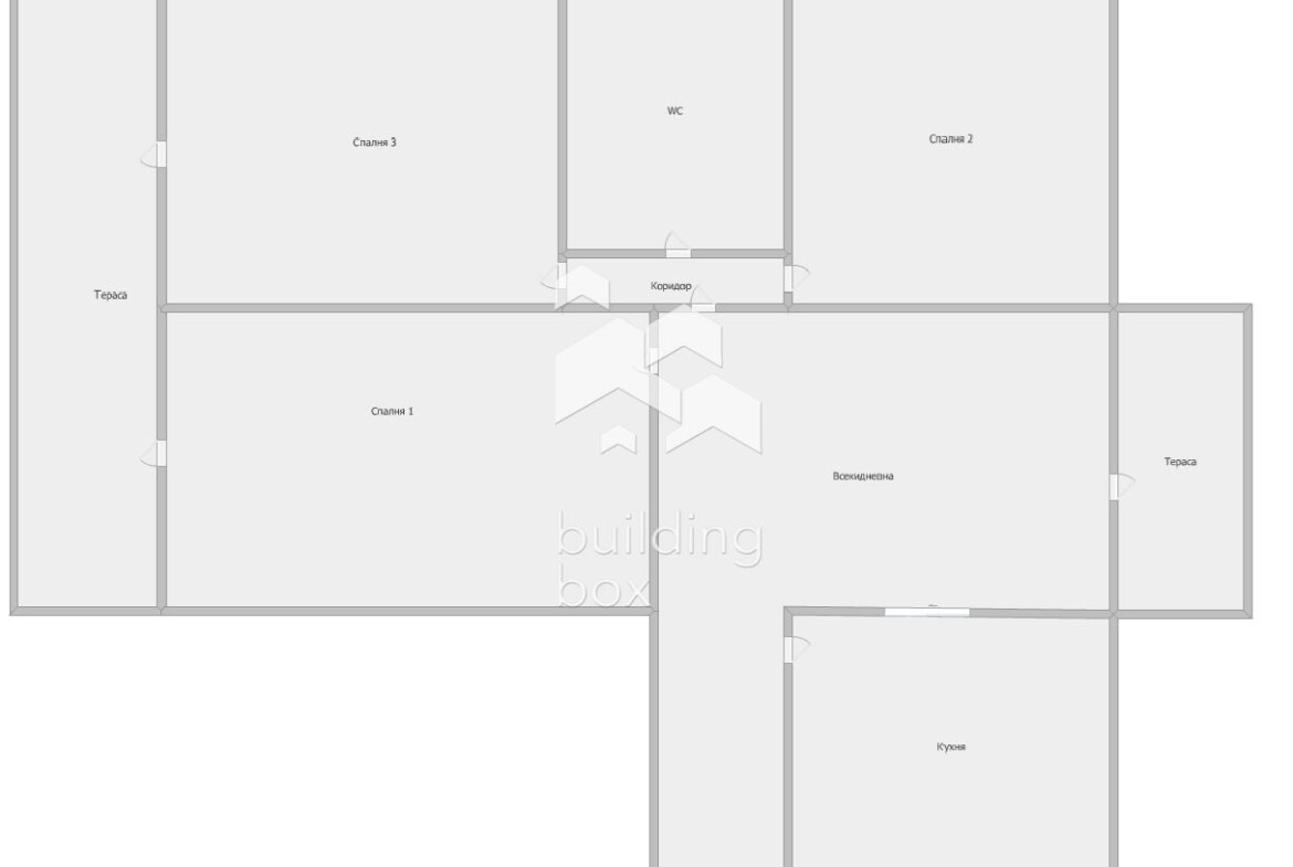 Апартамент с три спални в широк център - гр. Пловдив - 0