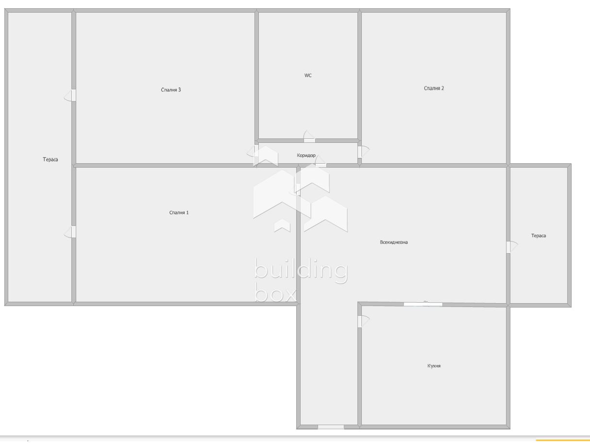 Апартамент с три спални в широк център - гр. Пловдив - 0