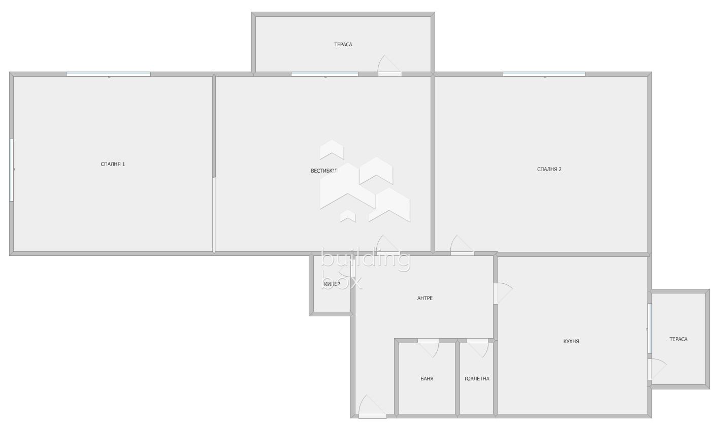 Тристаен апартамент в Центъра на гр. София - 0