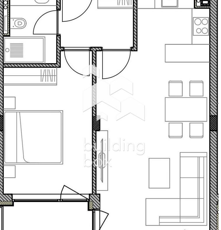 ДВУСТАЕН апартамент в новострояща се бутикова сграда - 0