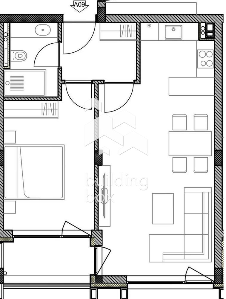 ДВУСТАЕН апартамент в новострояща се бутикова сграда - 0