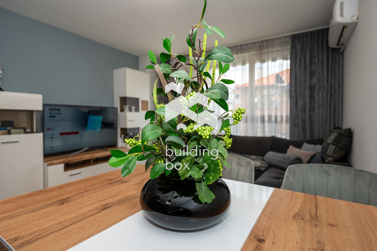 Двустаен обзаведен апартамент в Асеновград - 0