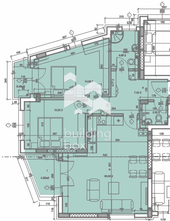 Тристаен апартамент - кв. Христо Смирненски с Акт 14 - 0