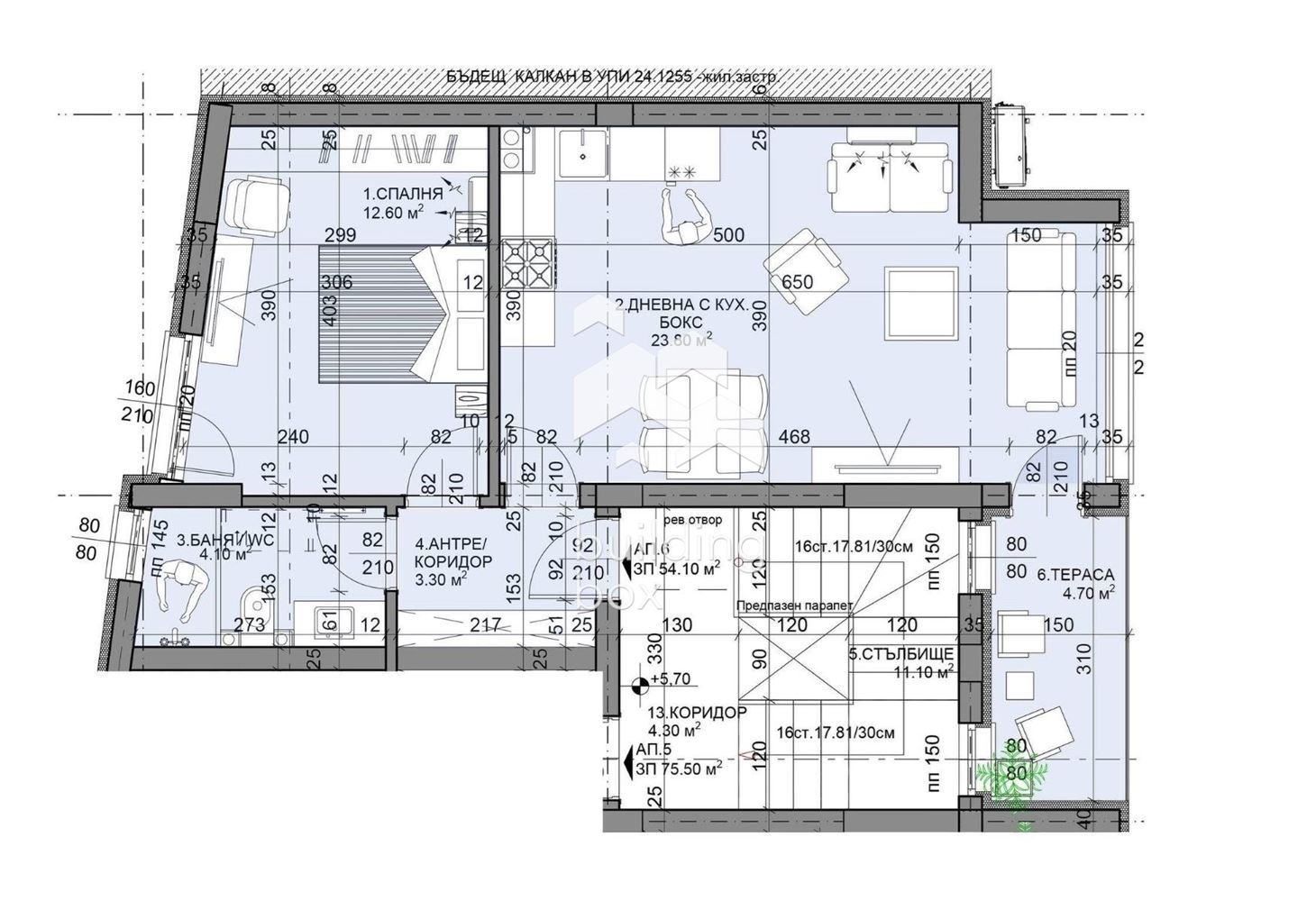 Двустаен апартамент в гр. Асеновград - 0