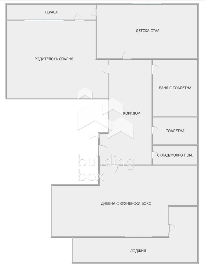 Тристаен обзаведен апартамент - кв. Стрелбище - 0